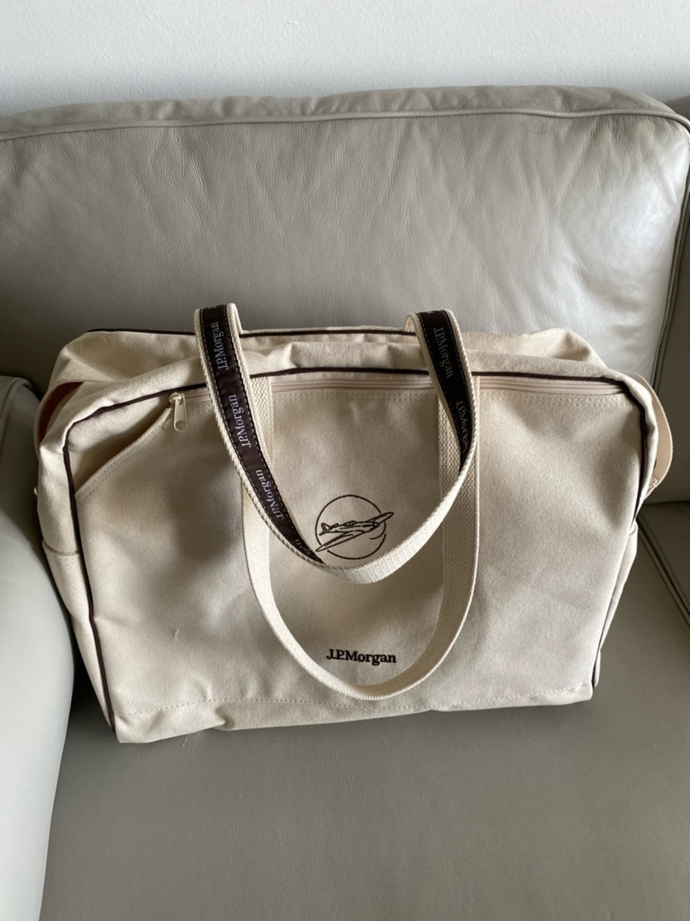 Large Canvas Flight Bag 19” x15” x7” - Picture 4 of 4